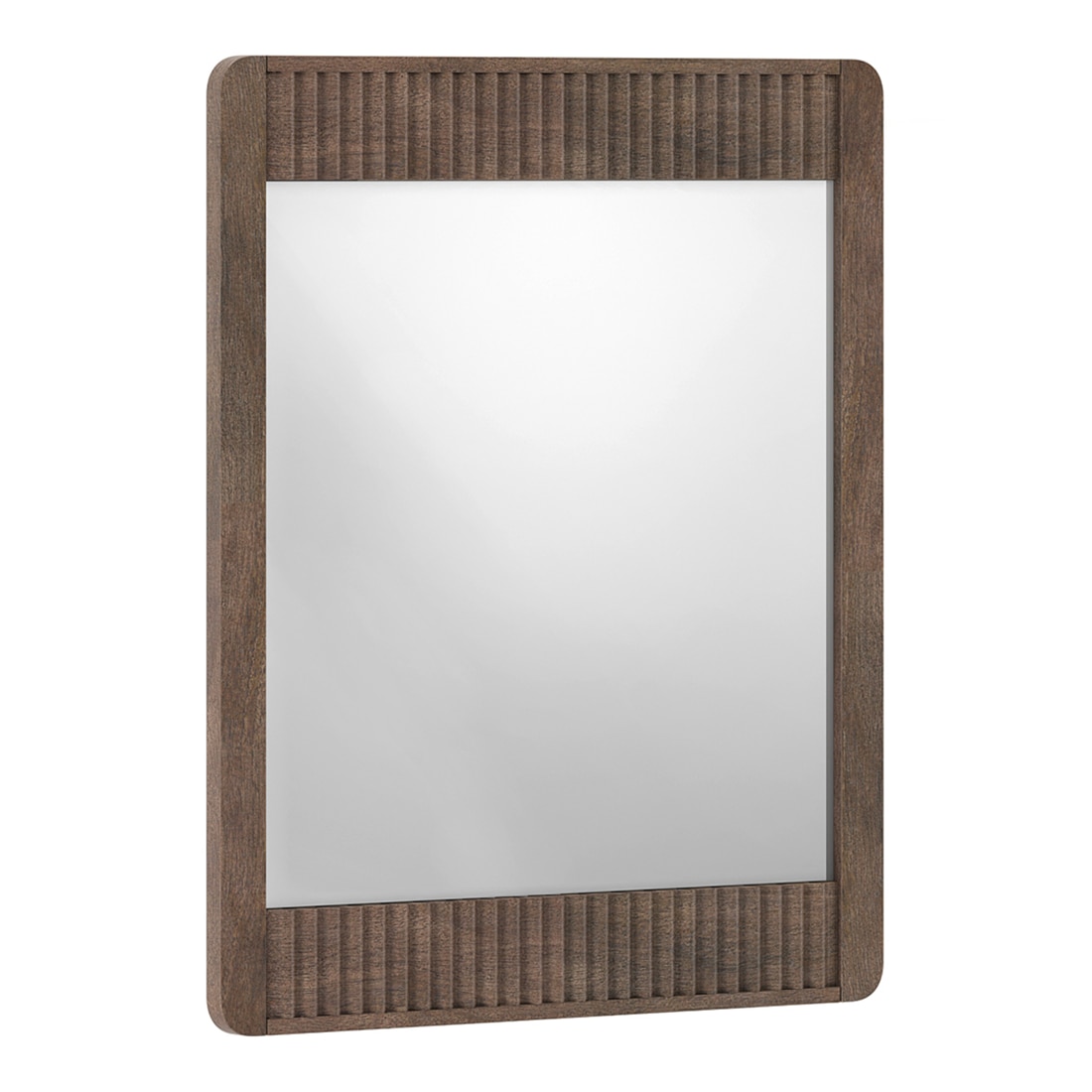Toledo Solid wood Mirror Frame In Danish Walnut Finish