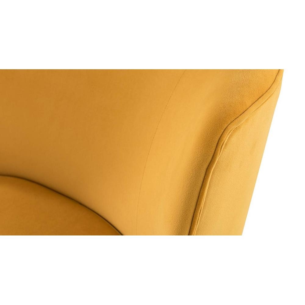 Torren Accent Chair in Yellow Colour