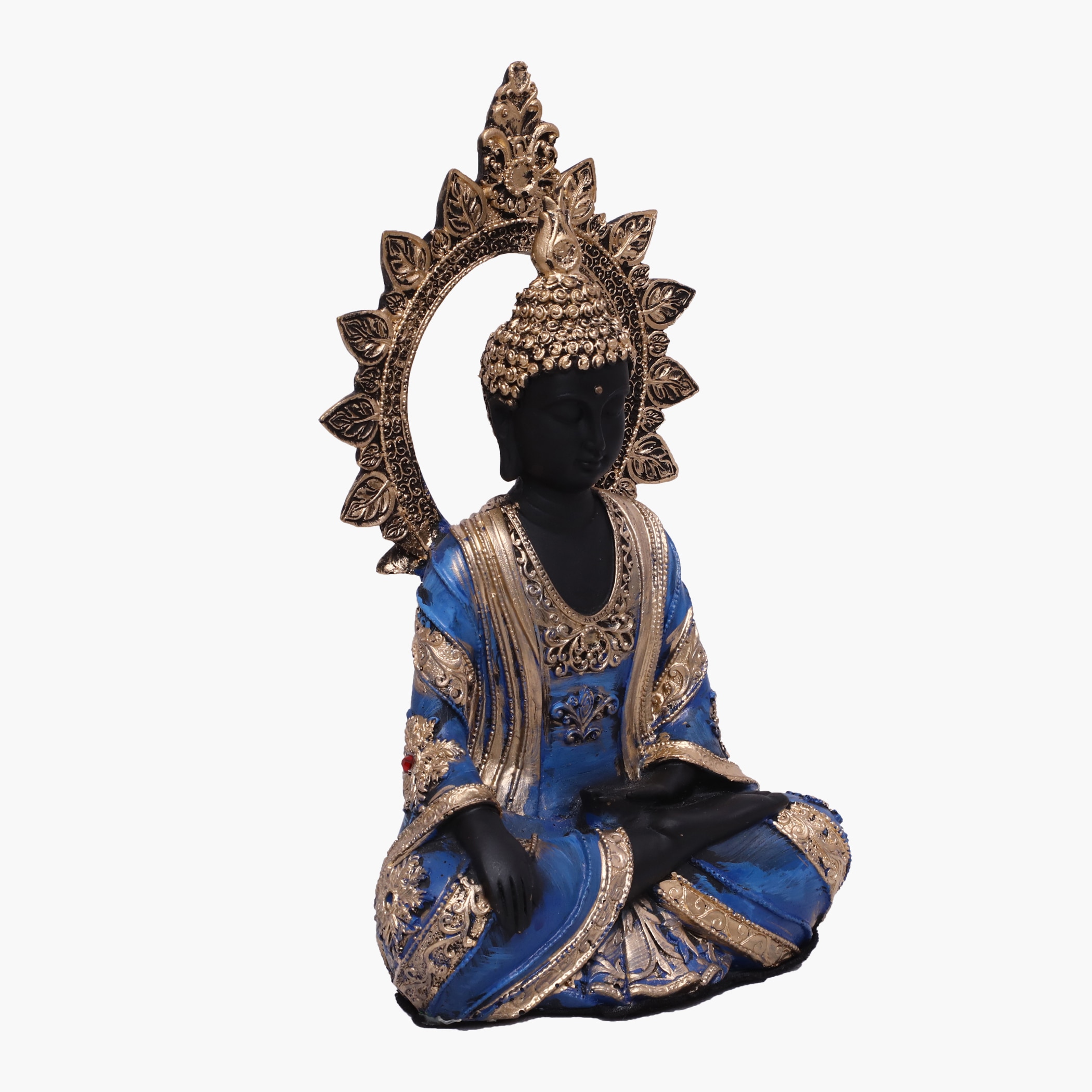 VEDAS Polyresin  Figurine in Blue Colour - Vedas