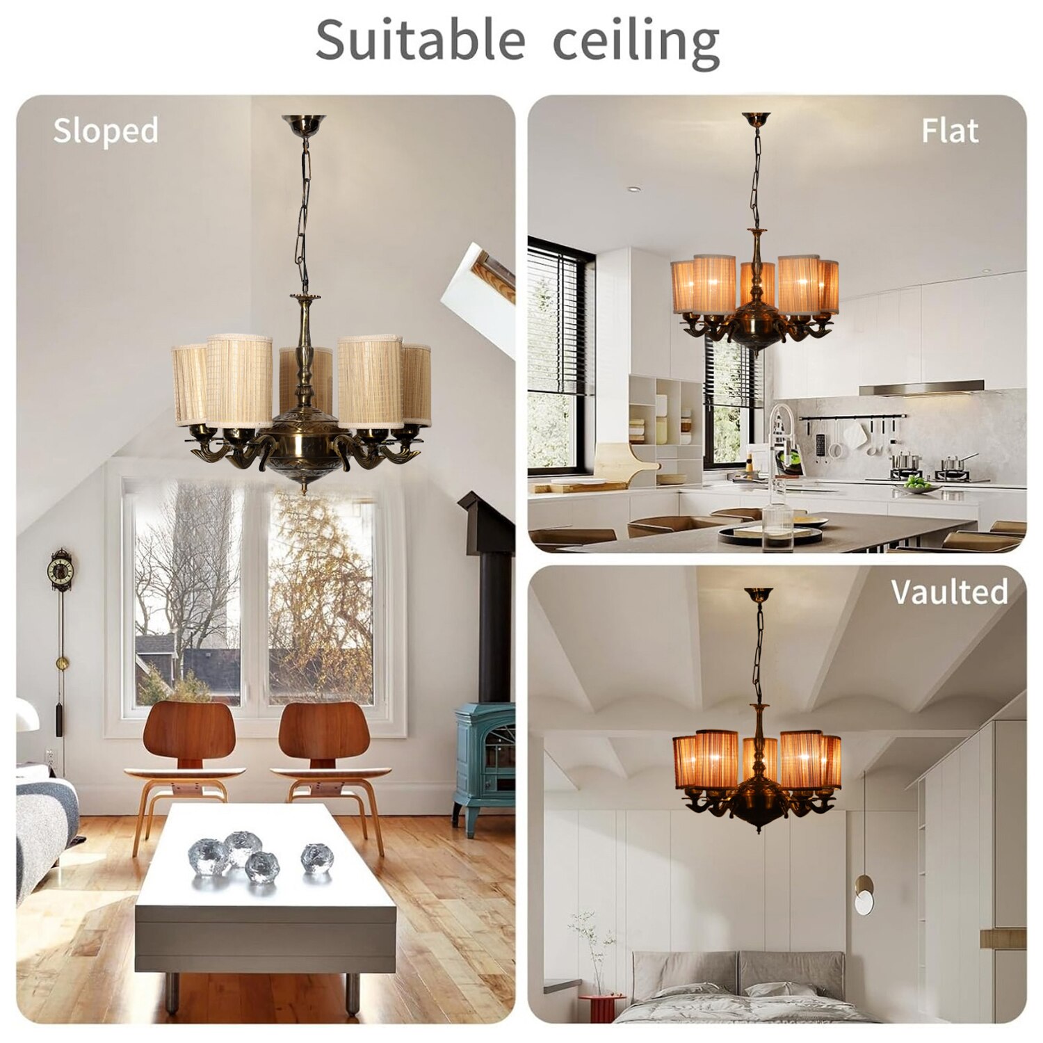 Devansh Dual Steel Metal  Wallmounted Lamp With Beige Jute  Shade