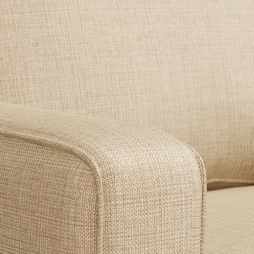 Apollo Sofa Set (Colour : Pearl, Cushion : Soft, Back Type : High Back, Seater : 3+1+1)