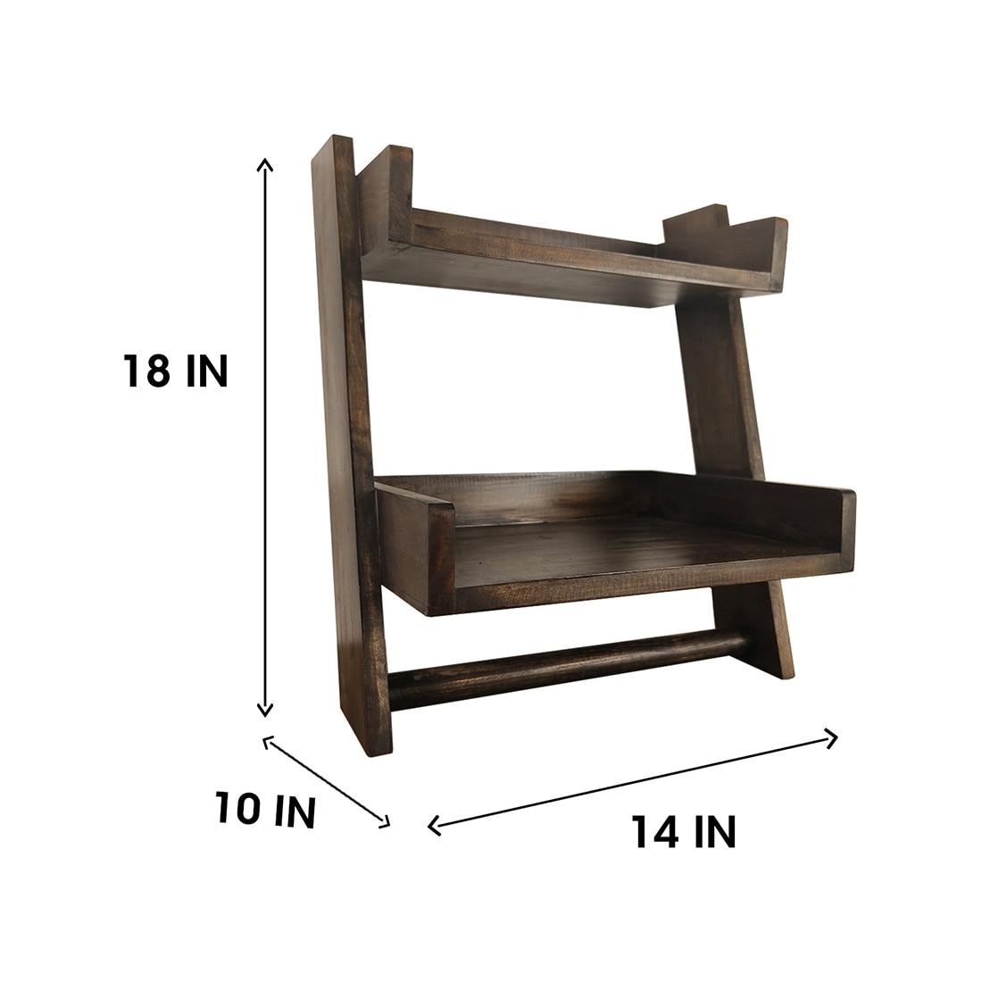 Calista Wooden Shelf Ladder