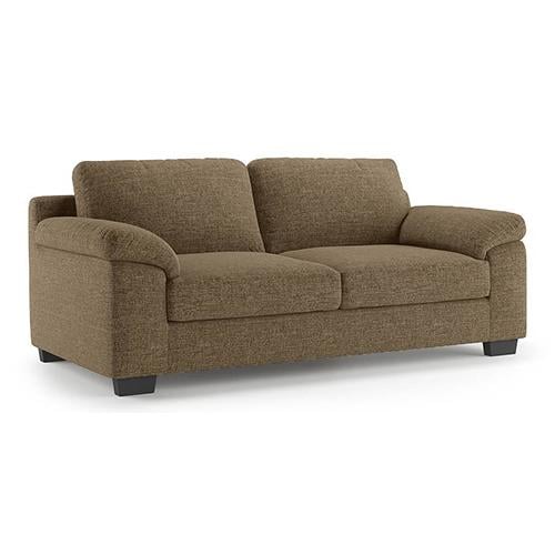 Esquel Essential 3 Seater Fabric Sofa in Dune Colour