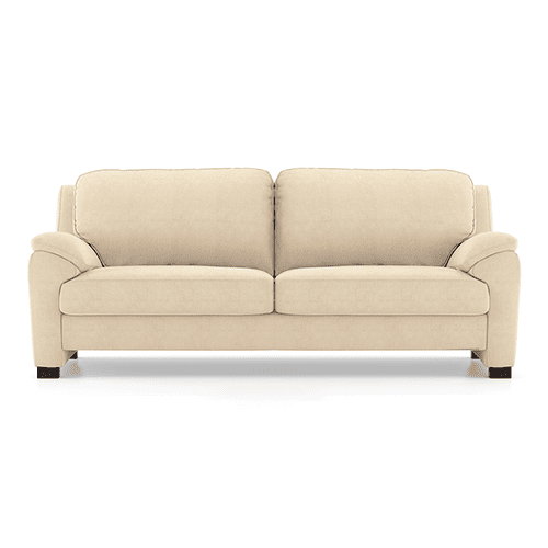 Farina Premium 3 Seater Fabric Sofa in Birch Beige Colour
