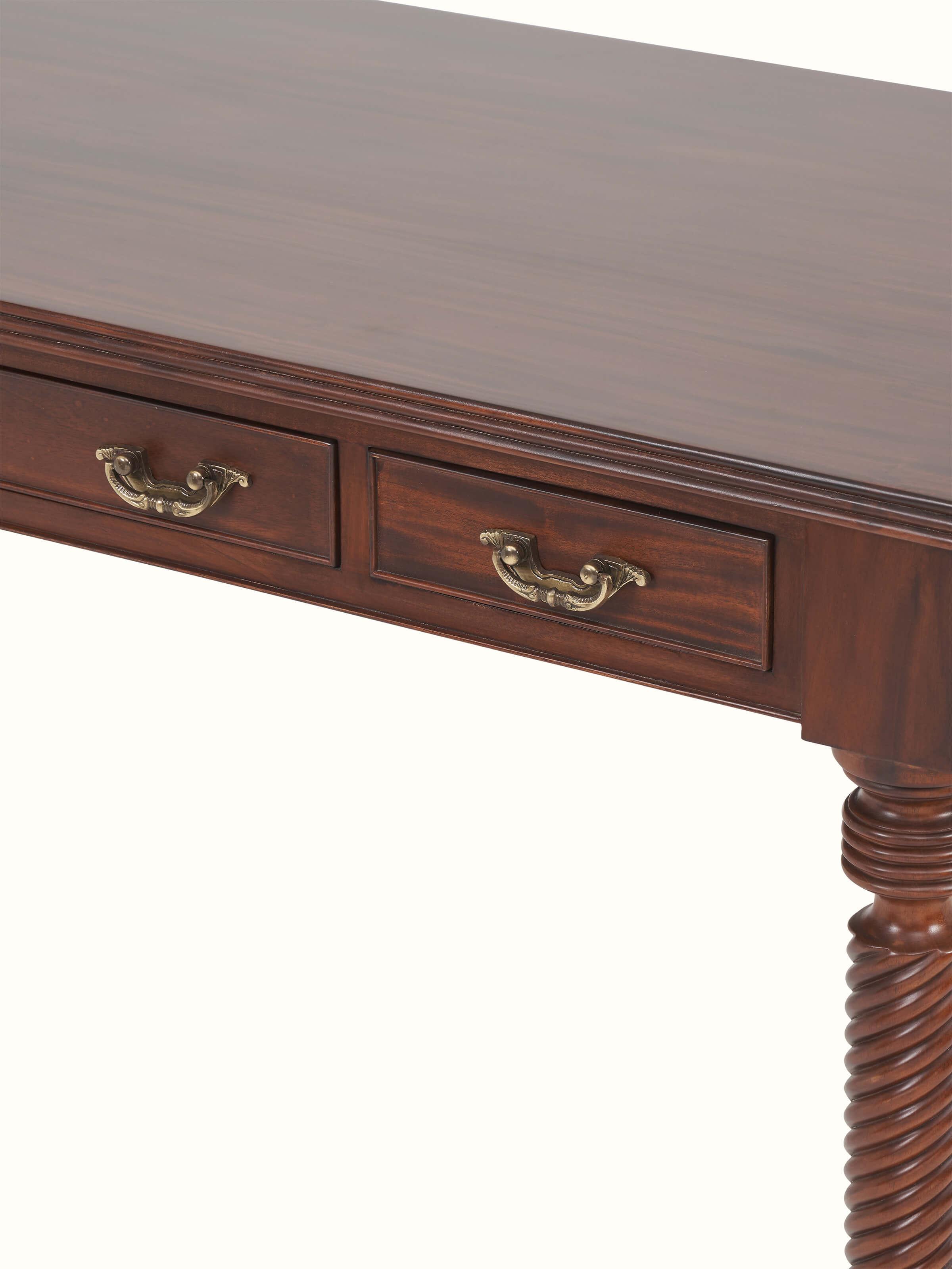 Mahagony Wood Study Table (3 Drawers)