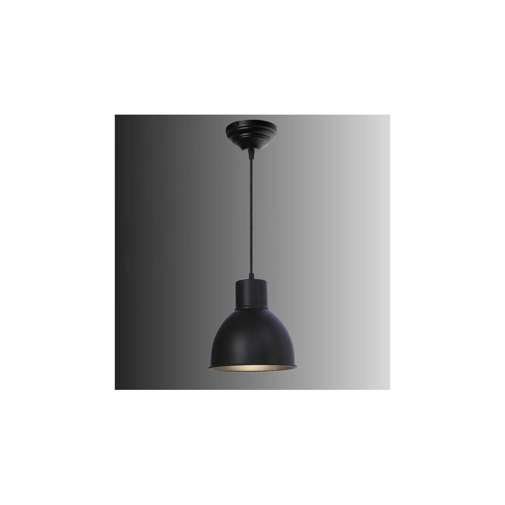 Opi Minimal Pastel Black Metal Single Hanging Light