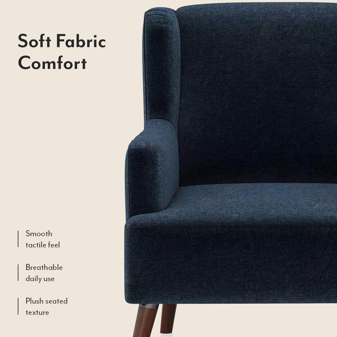 Brando Arm Chair in  Cobalt Colour