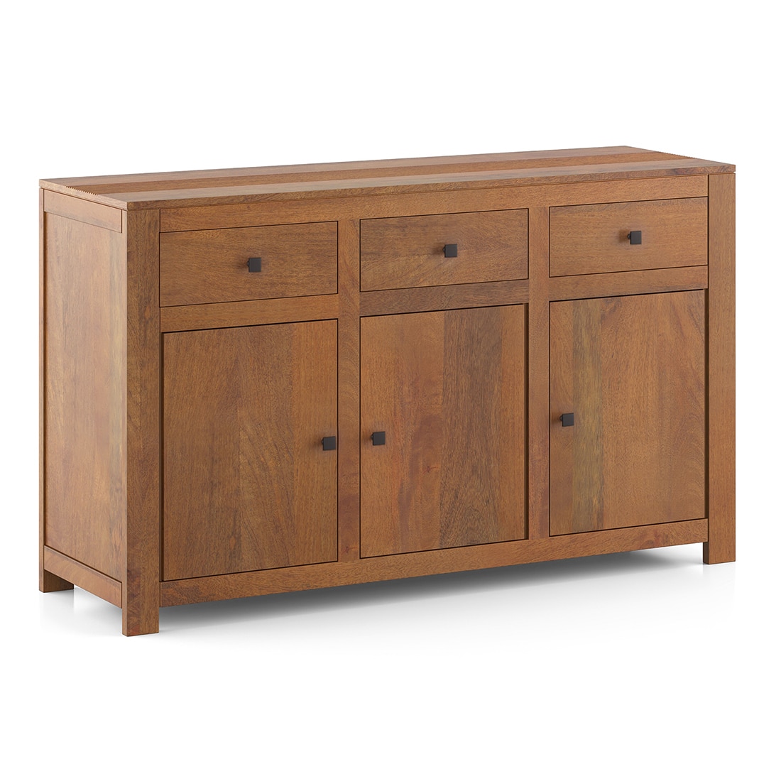 Striado Sideboard in Amber Walnut Finish