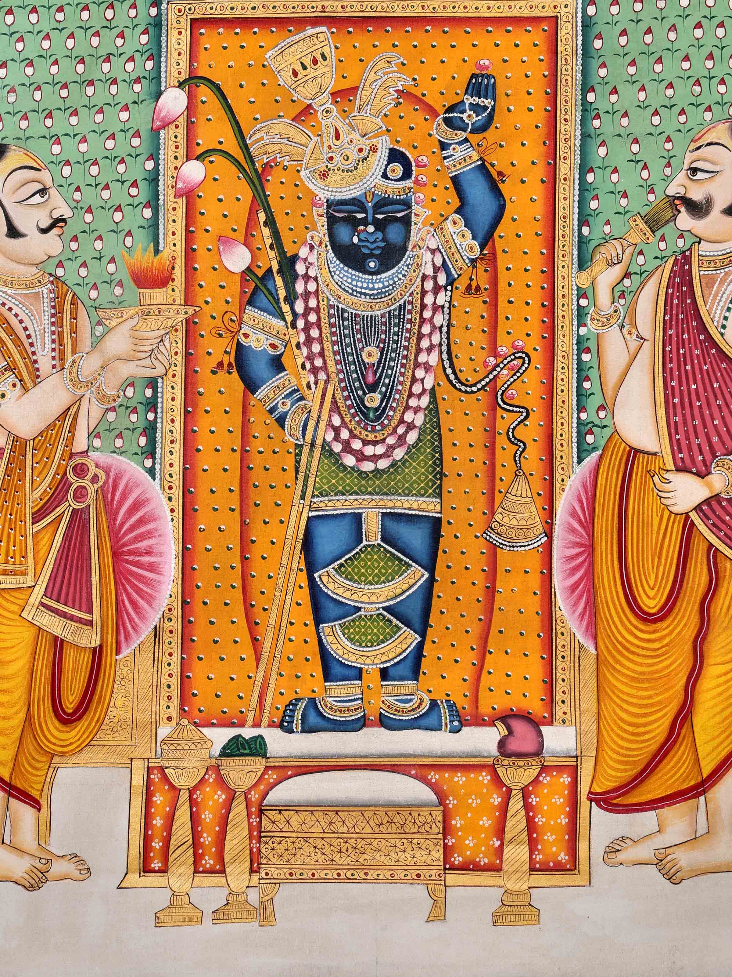 Shrinathji Aarti Pichwai Painting