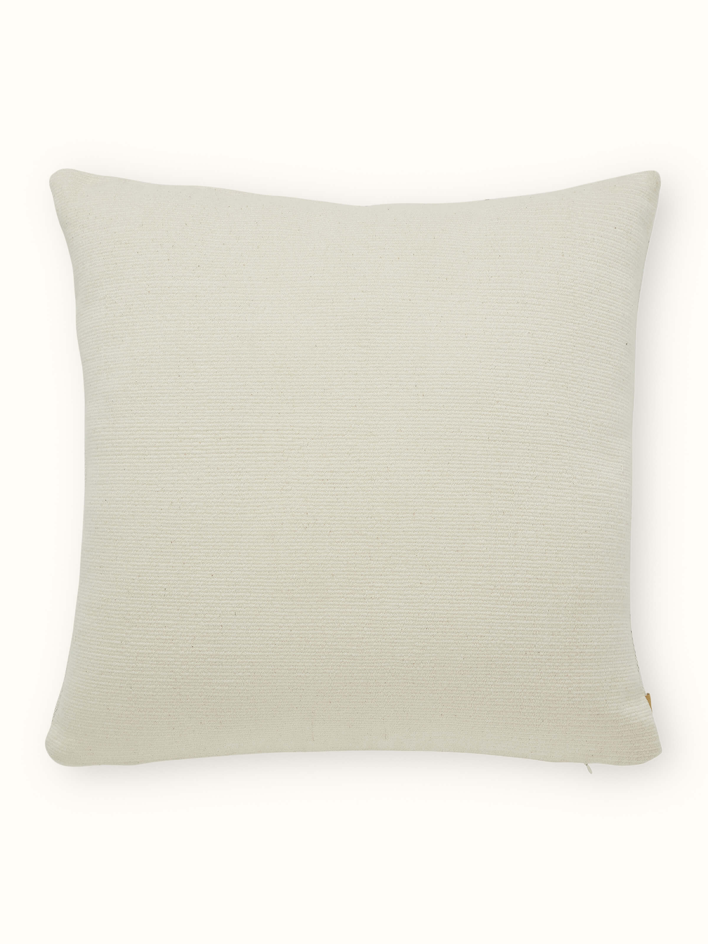 Ridhima Ivory Geo Cotton Naga Handloom Cushion Cover