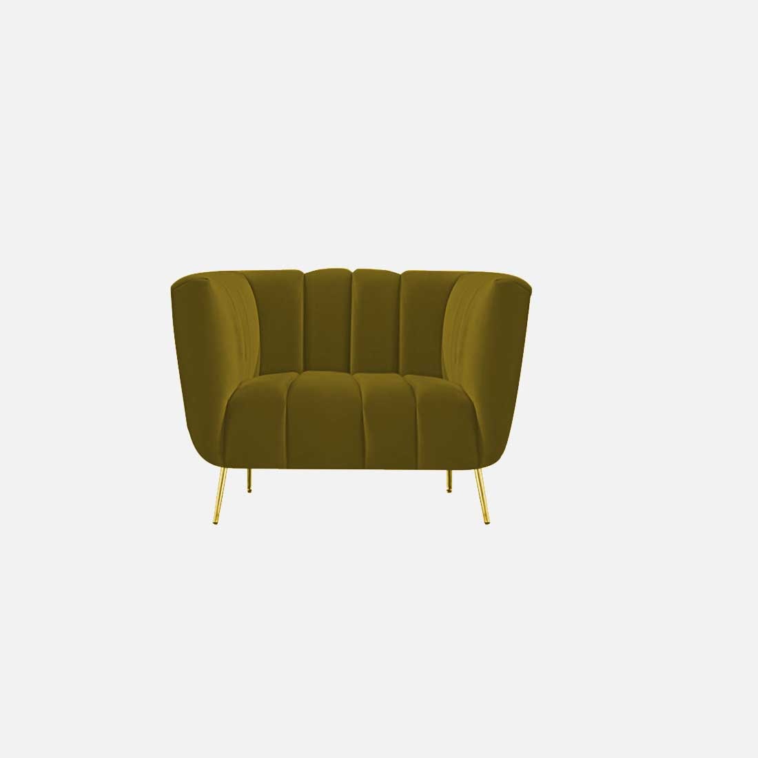 Grace Fabric Sofa (Mint Green)