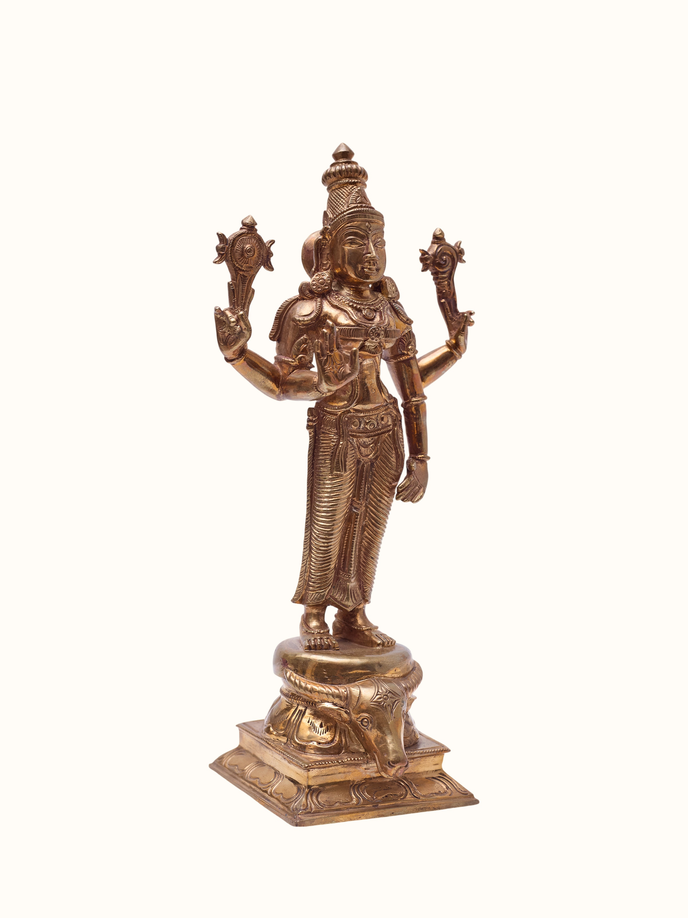 Bronze Cast Durga Idol