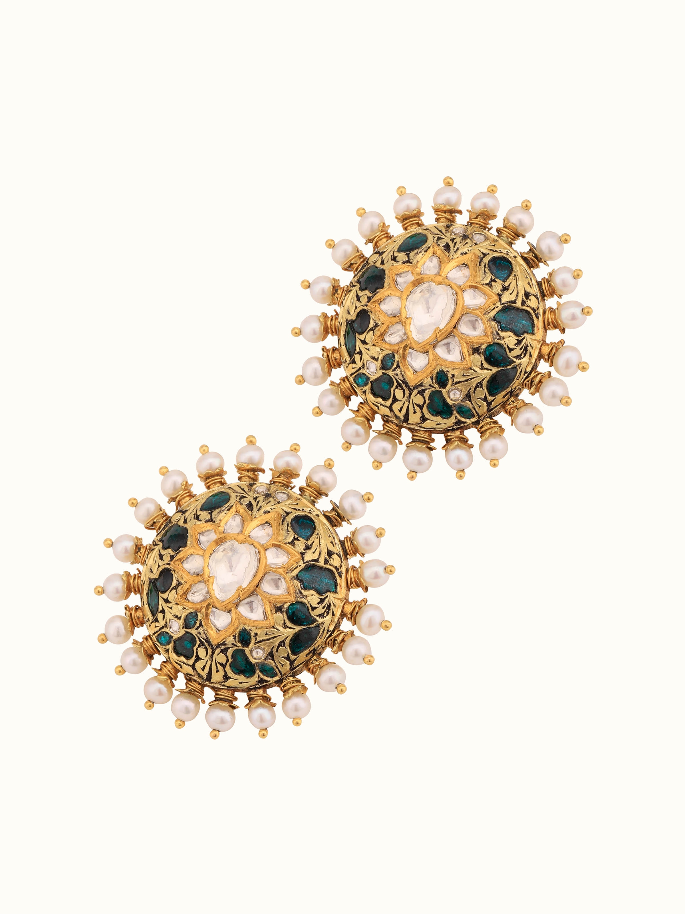 Partash 18 Karat Gold Studs