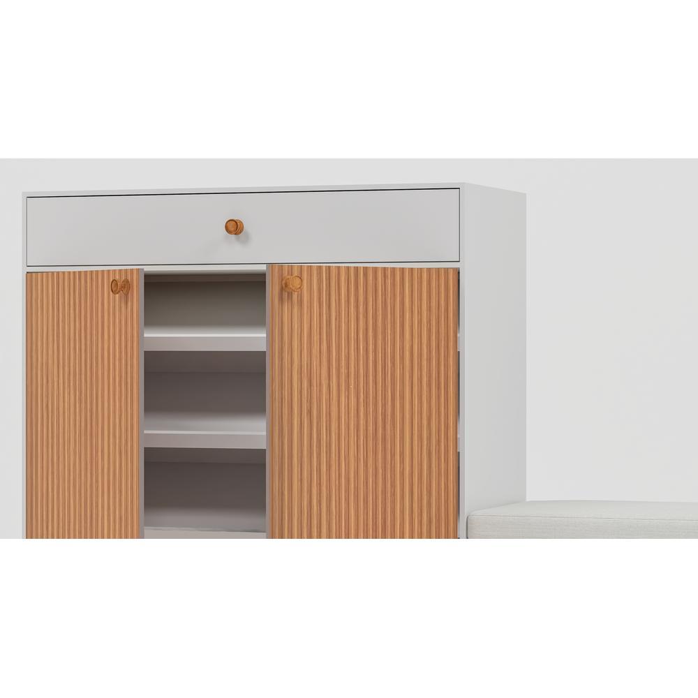 Step-Seat duo Space Saving Shoe Rack