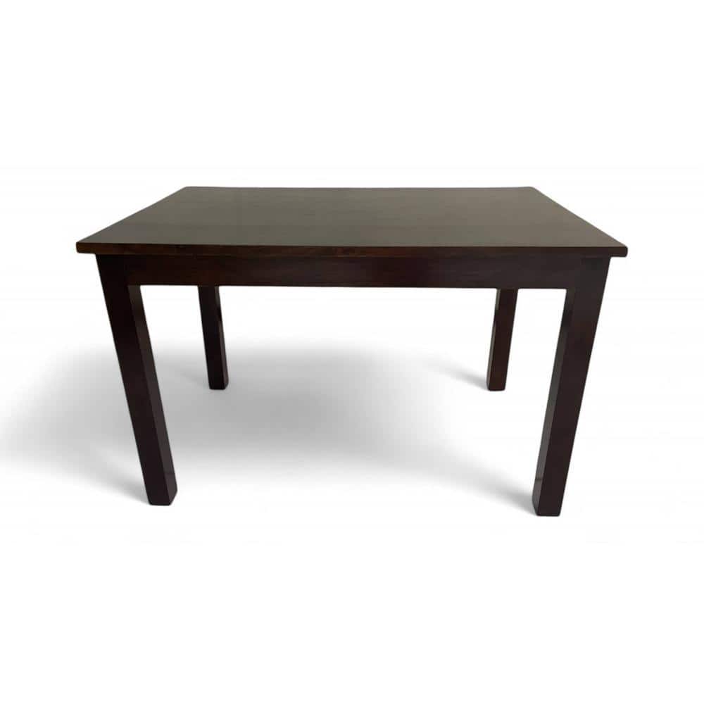 Oakmont Sheesham Wood Dining Table In Dark Walnut Finish