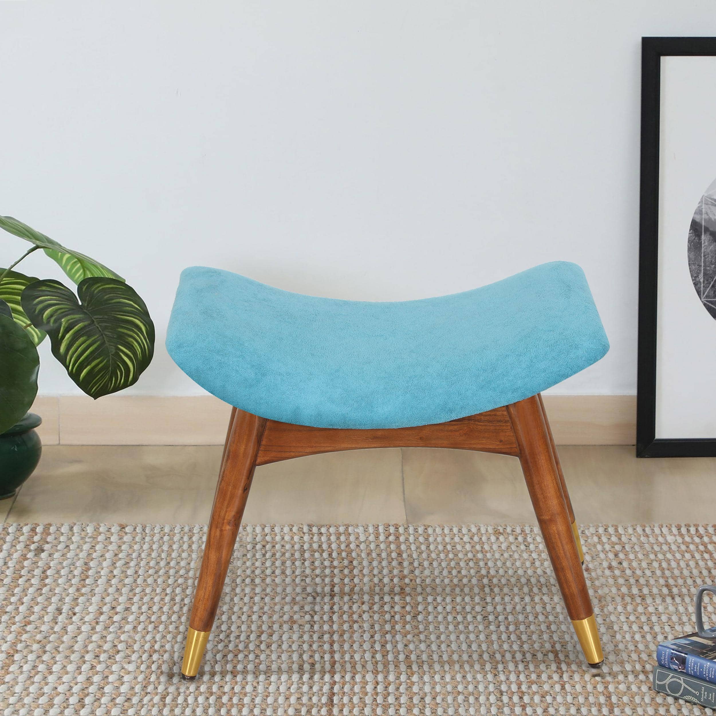 Zuno Sky Blue Seating Stool