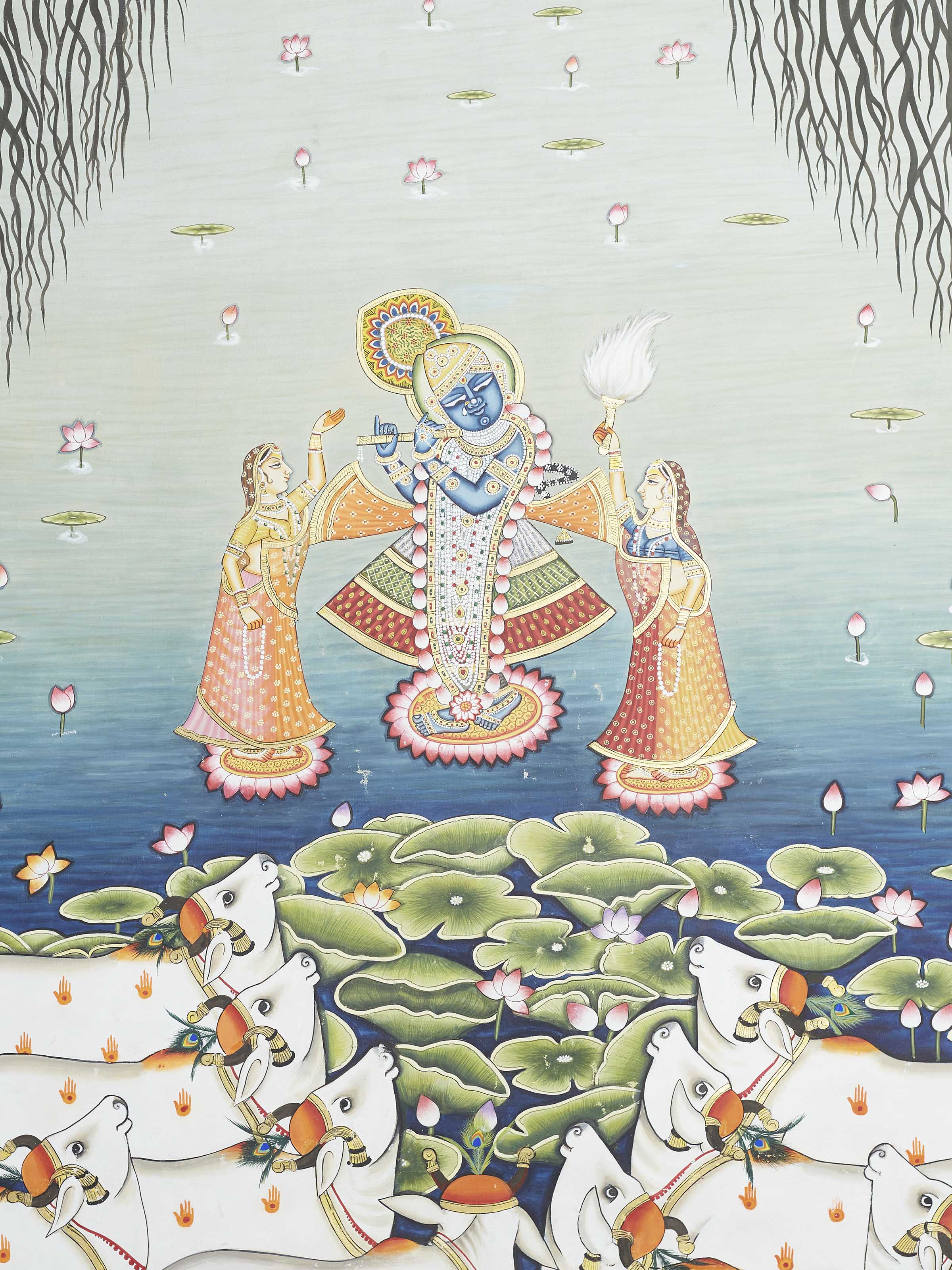 Jal Kamal Pichwai Painting