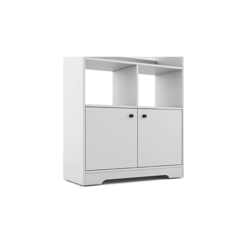 Felix Display Unit In Frosty White Color