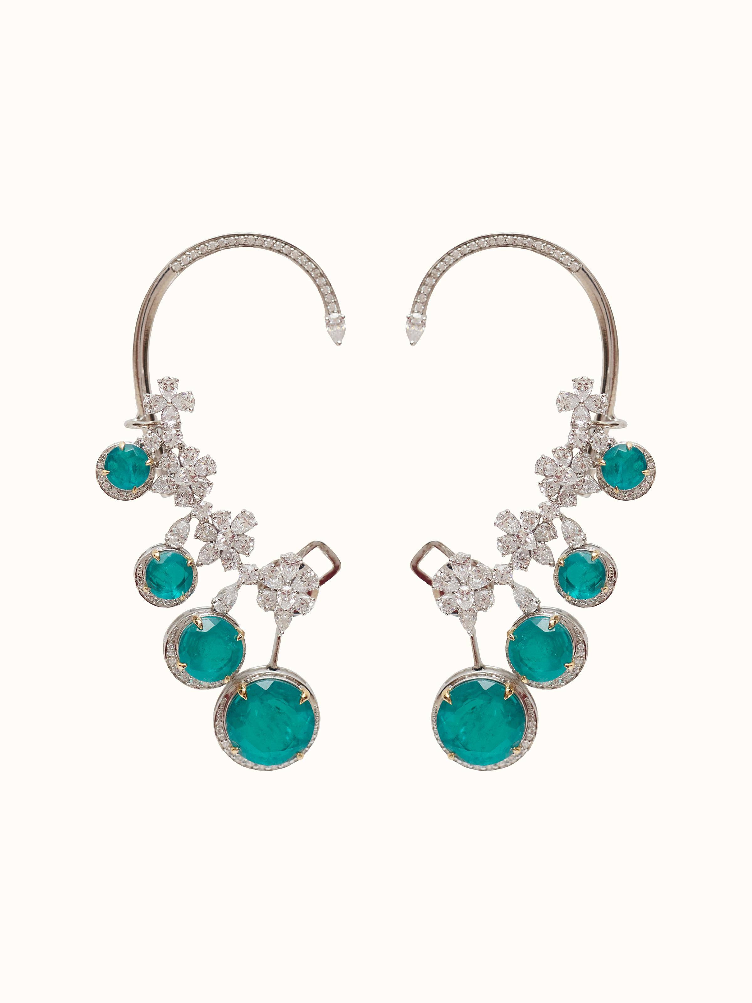 Silver Smithing Drop Earrings