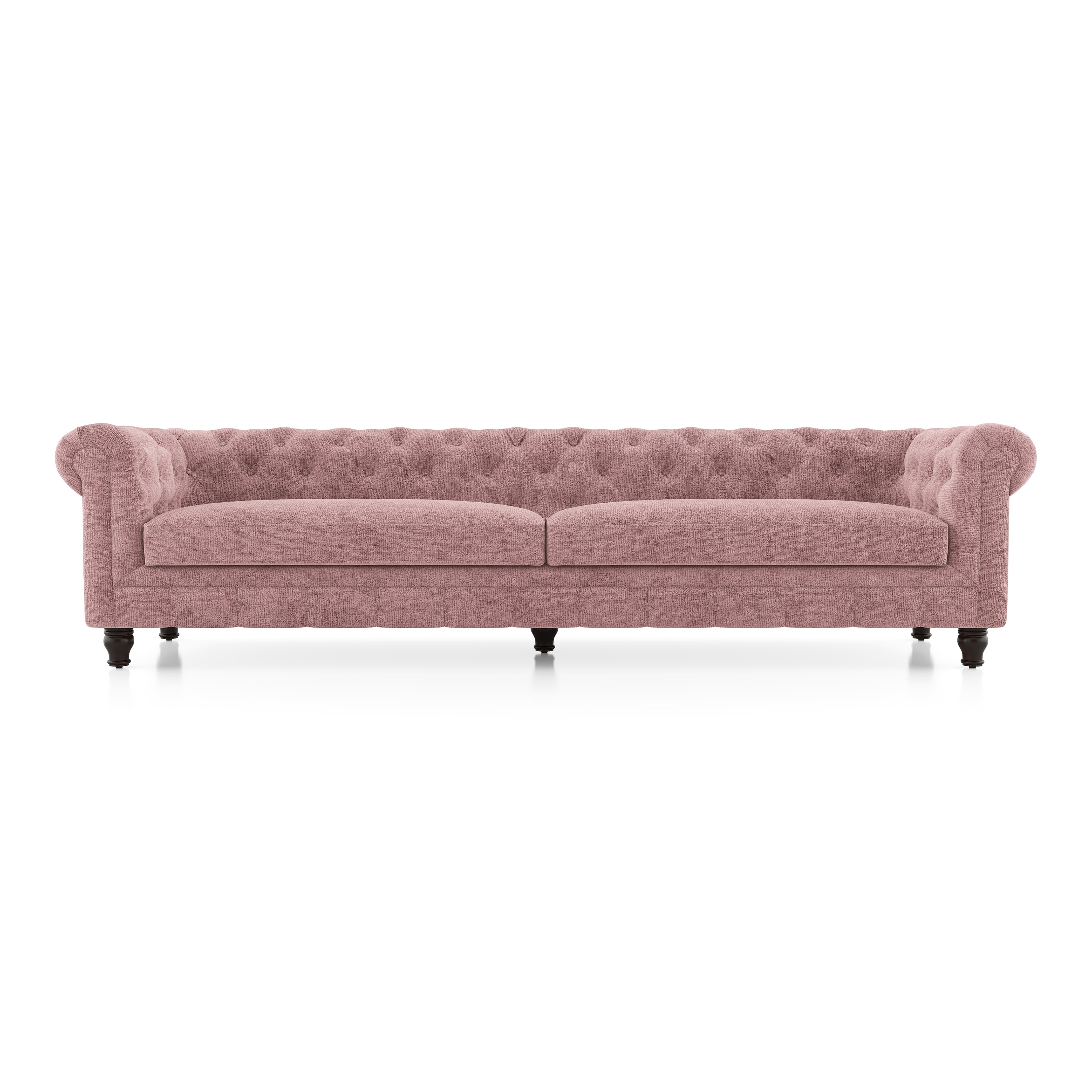 Winchester Essential 4 Seater Fabric Sofa In Desert Rose