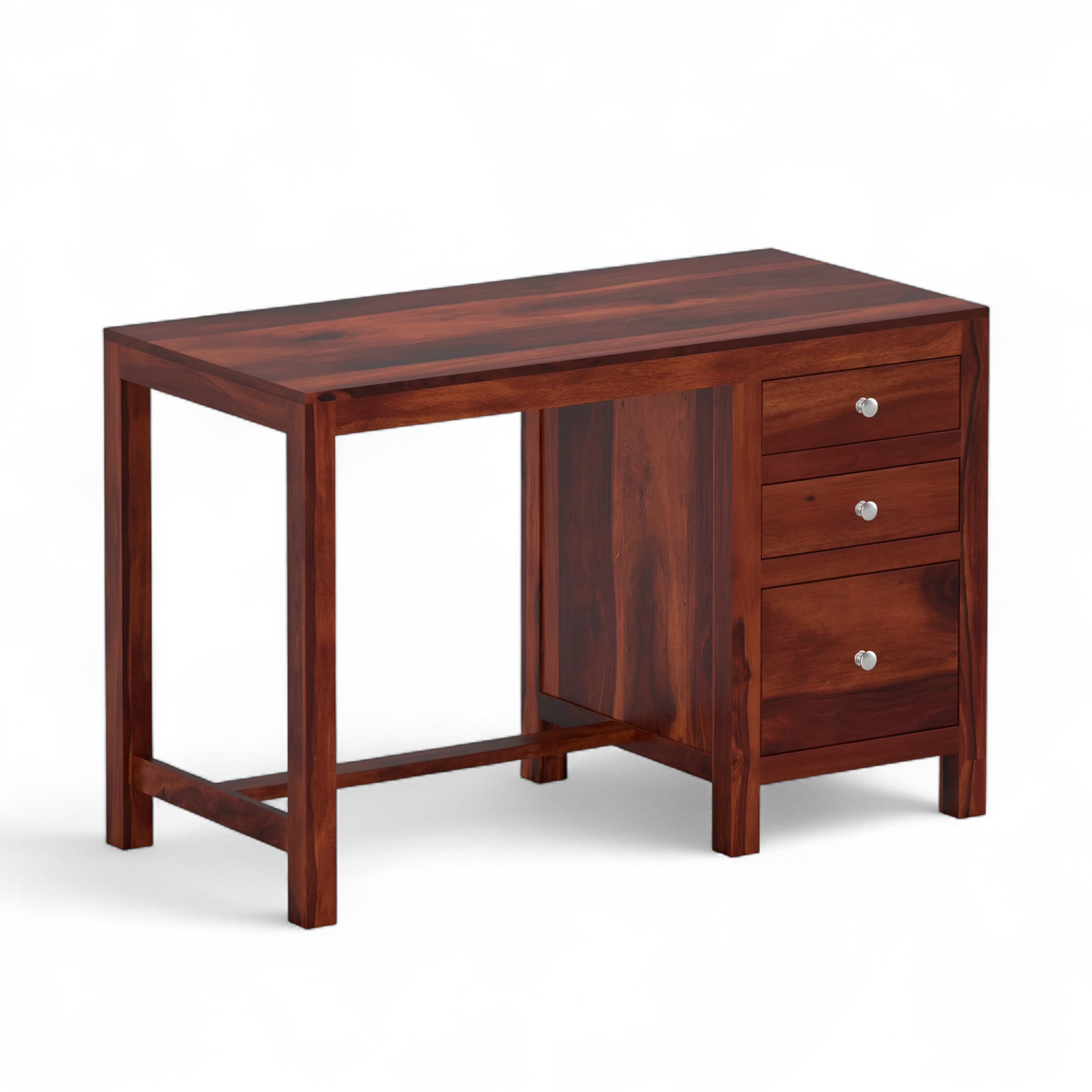 Richmond Sheesham Wood Study Computer Table In Honey Finish