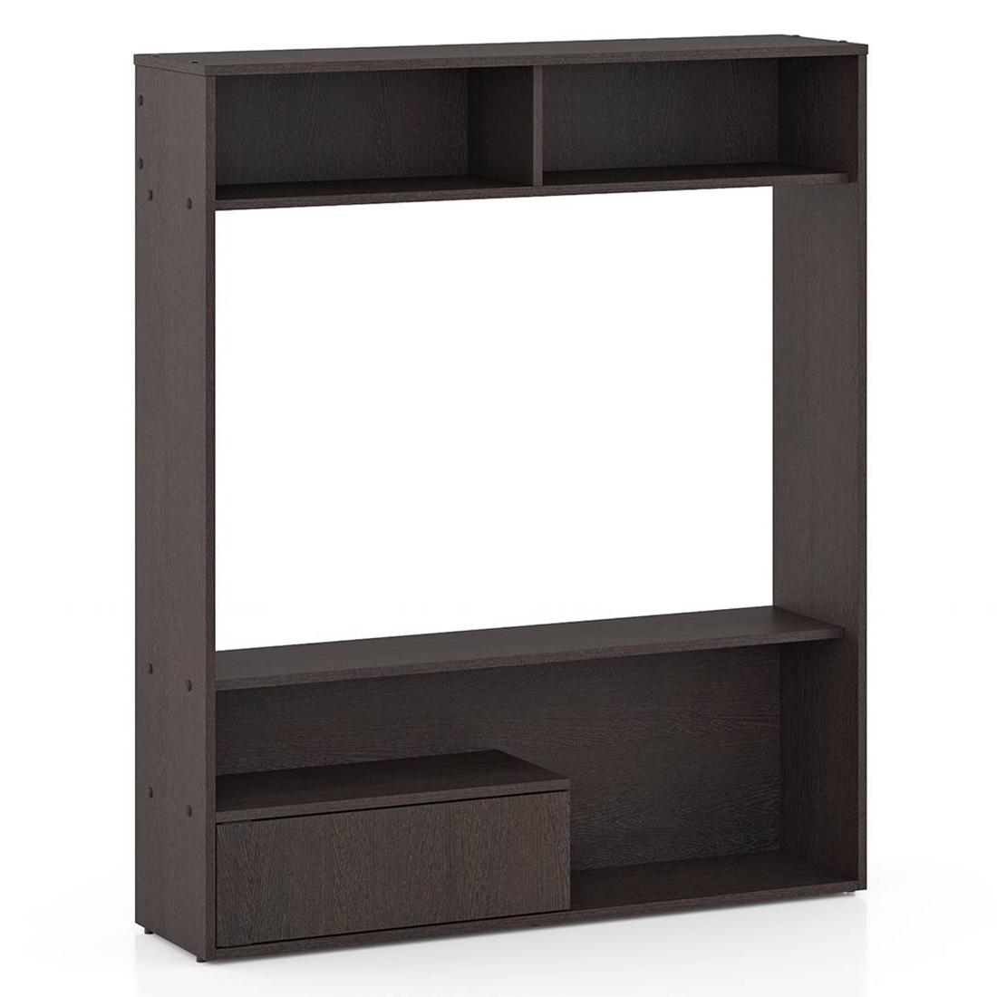 Bruce Engineered Wood Free Standing TV Unit in Walnut Finish