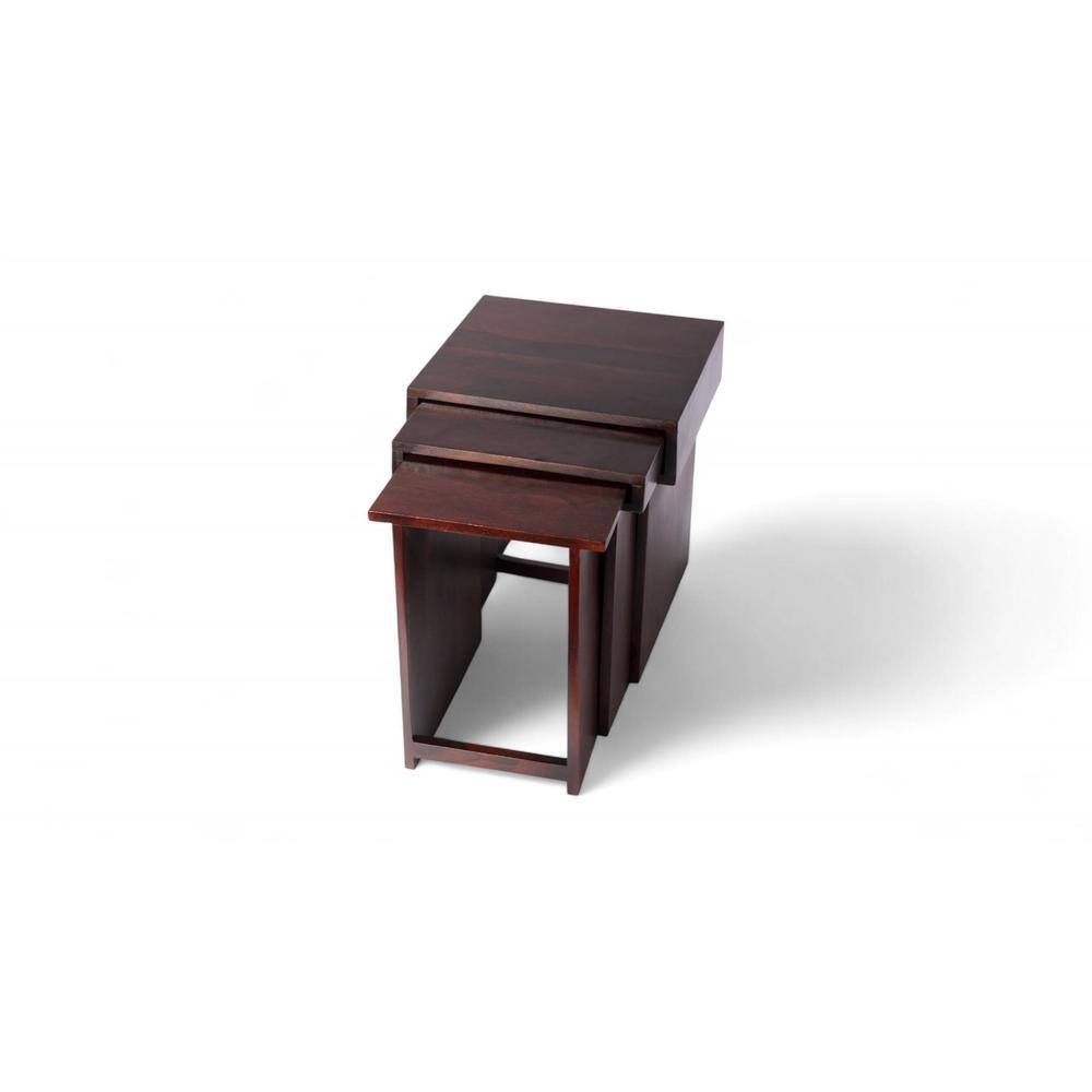 Oaksour Nested Stool Set of 3