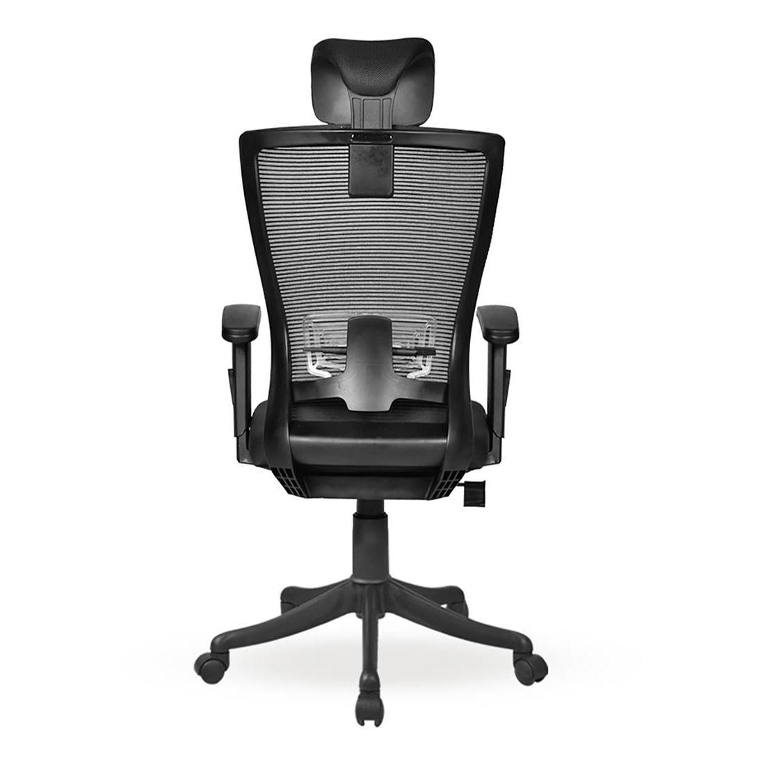Werner Study Chair in Black Colour