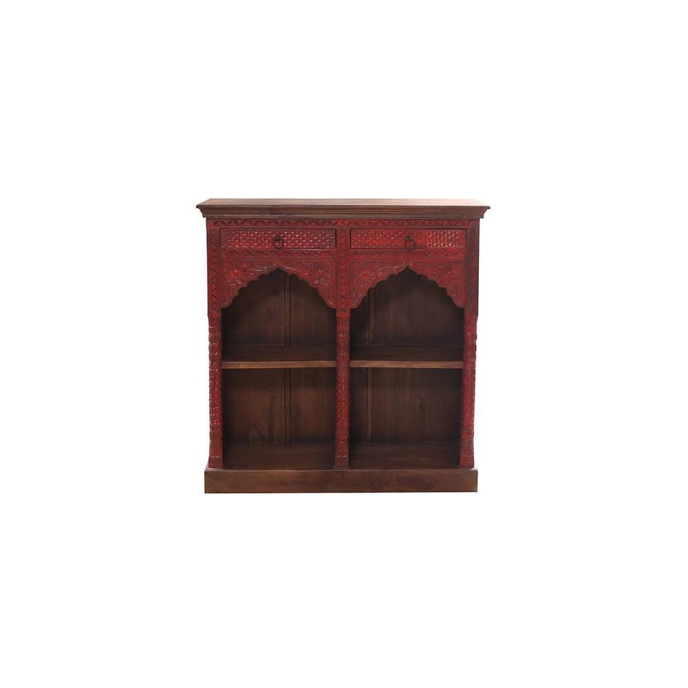 Deval Bookshelf -Finish - red