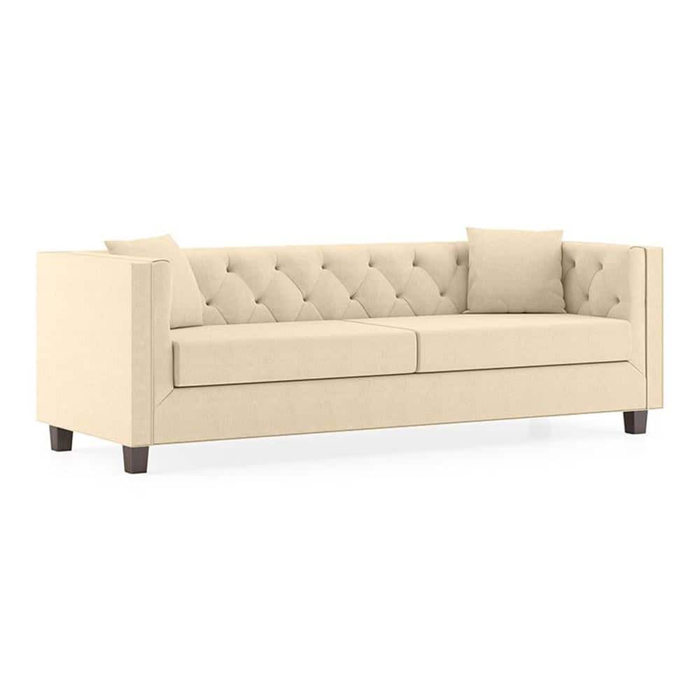 Windsor Premium 3 Seater Fabric Sofa in Birch Beige Colour