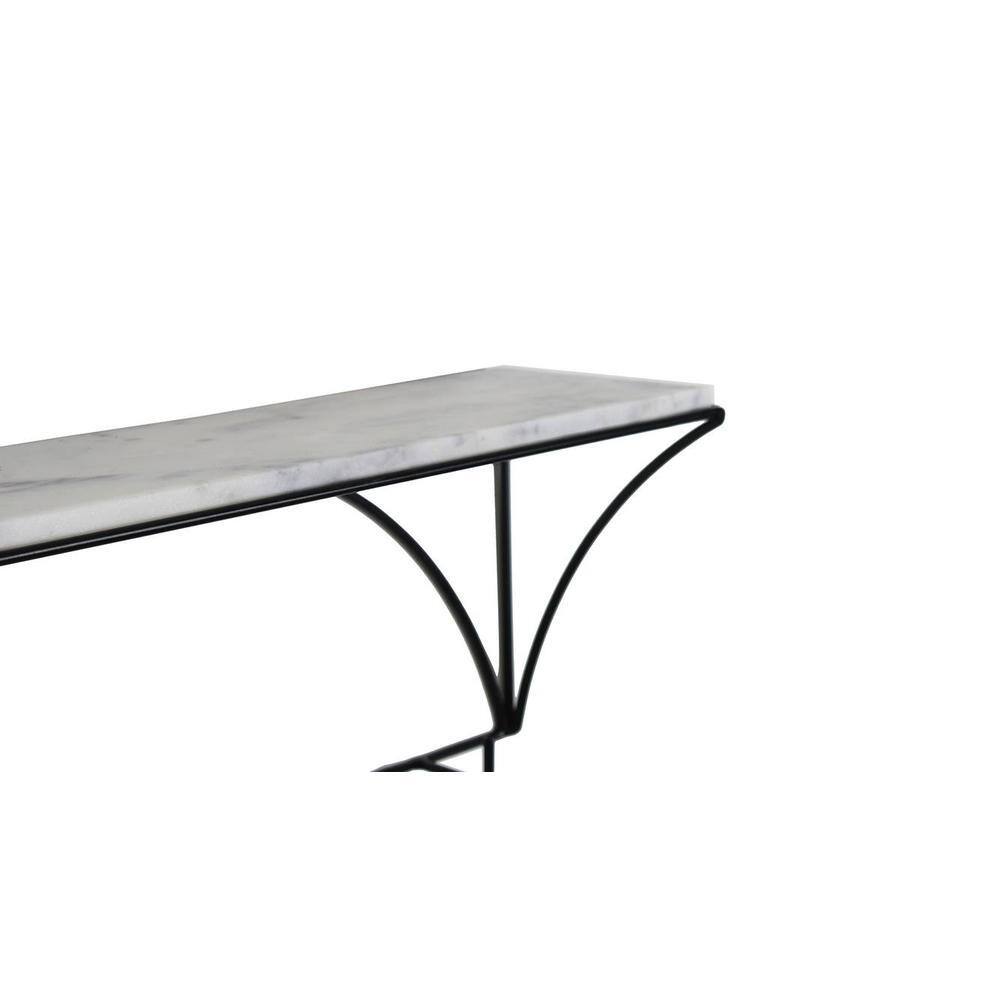 Claymint metal wall shelf