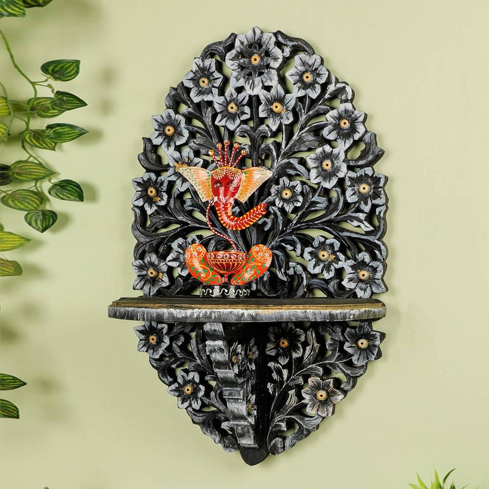 Keeton Solid Wood Wall Shelf - Disoo Fashions