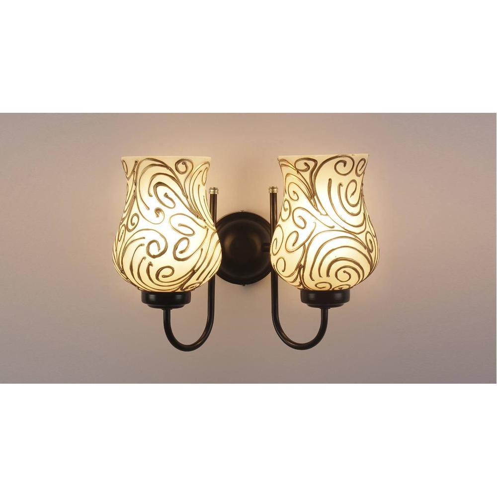Paul Multicolour Glass Wall Light