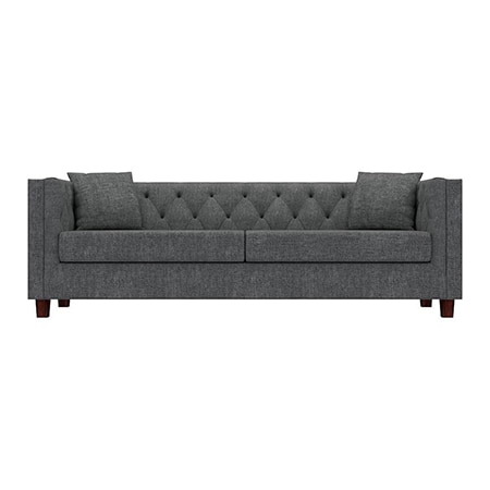 Windsor Sofa Set (Colour : Smoke Grey , Seater : 3+2+1)