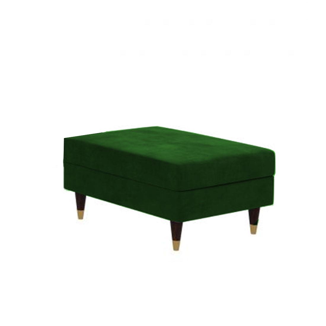Deeplac Sectional Fabric Sofa - Green