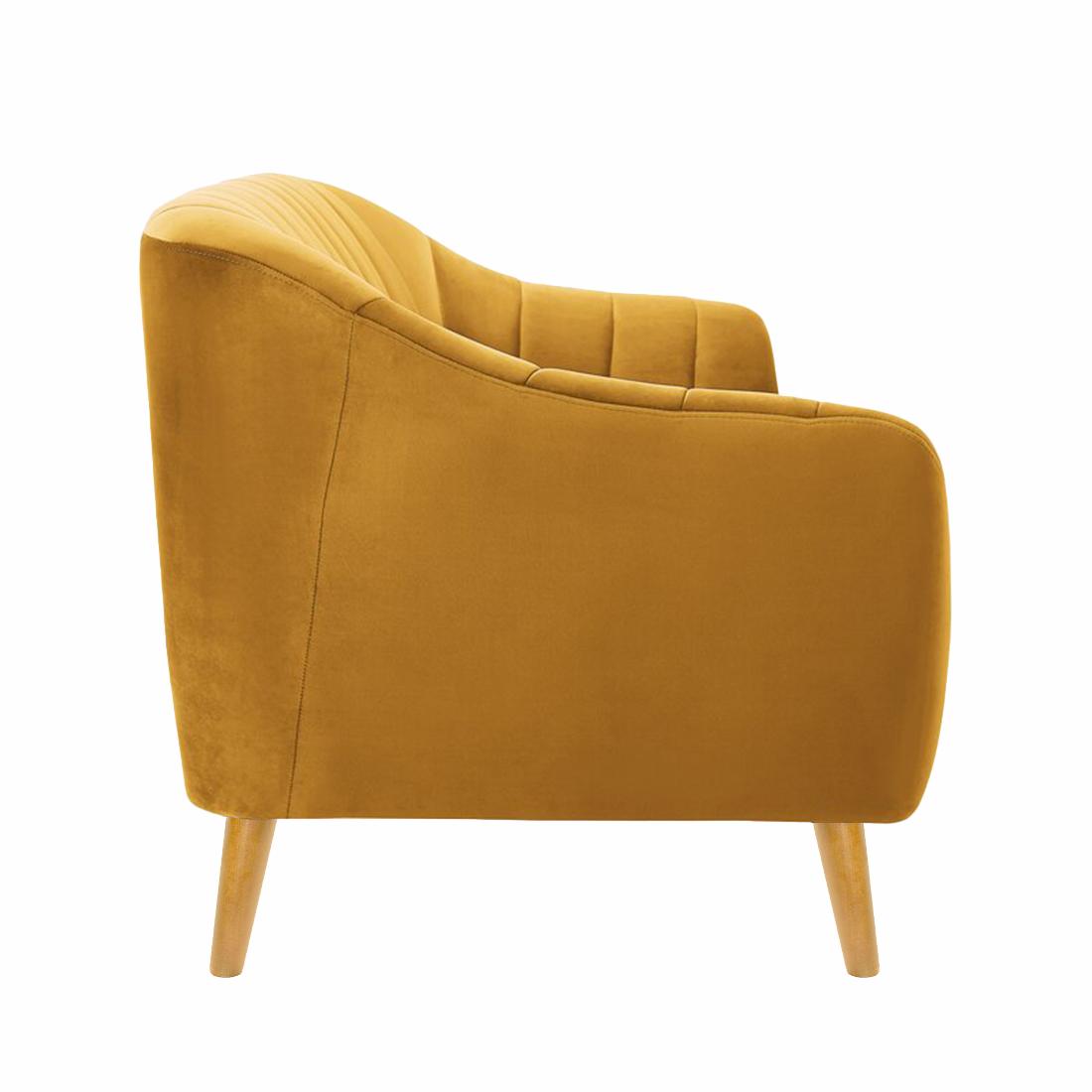Neo Fabric Sofa - Yellow