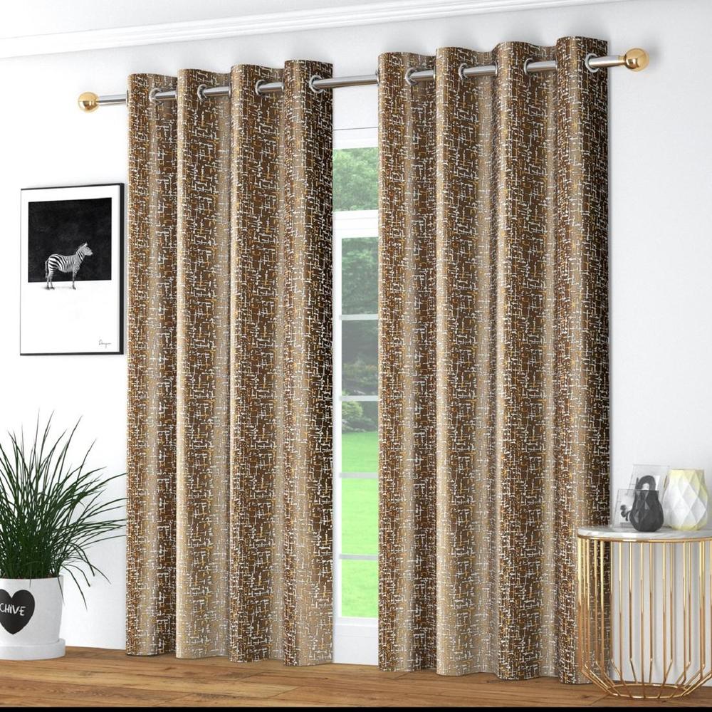 Haier Pack of 2 Room Darkning Long Door Curtains