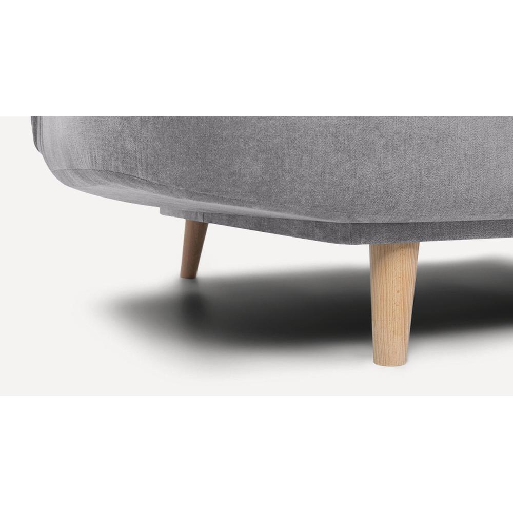 Bonnes 3 Seater Sofa Cum Bed In Grey Color