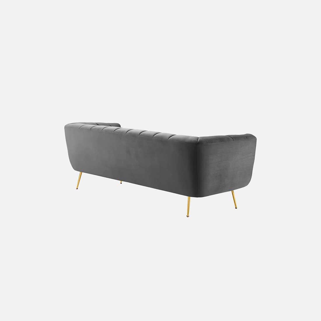 Grace Fabric Sofa (Grey)