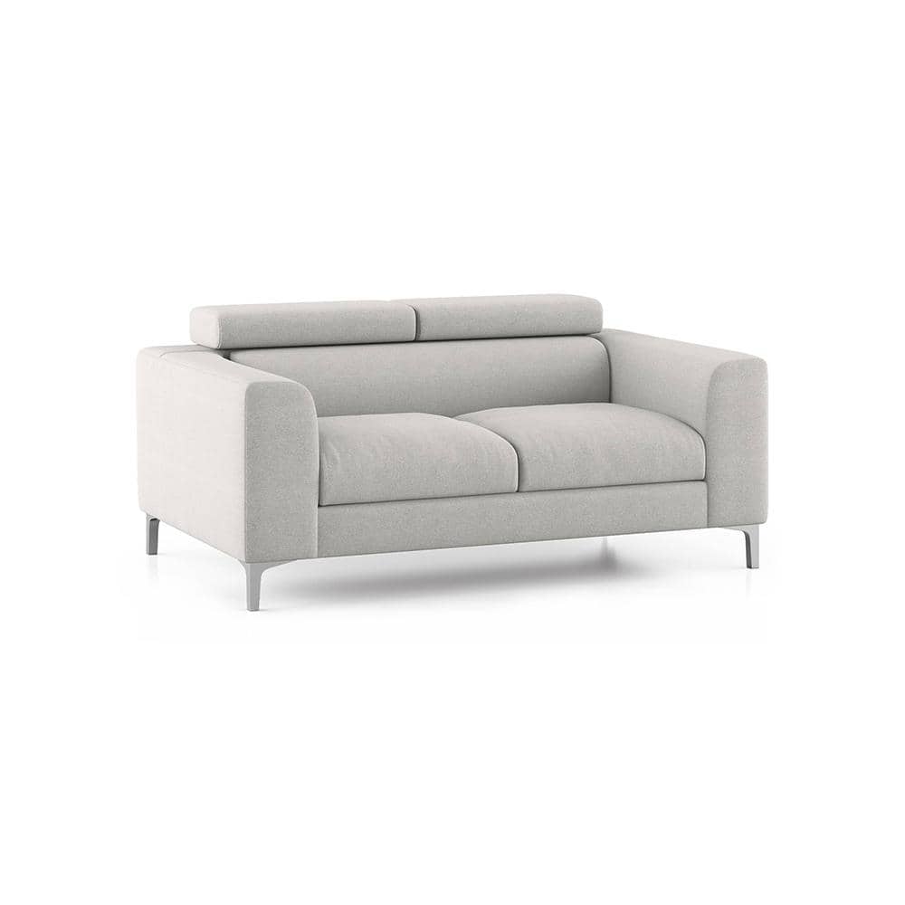 Chelsea 2 Seater Fabric Sofa (Vapour Grey)