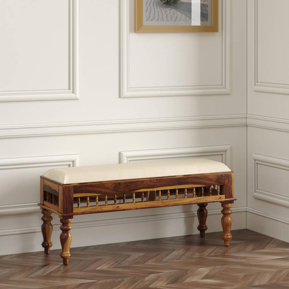 Girli Solid Wood Bench