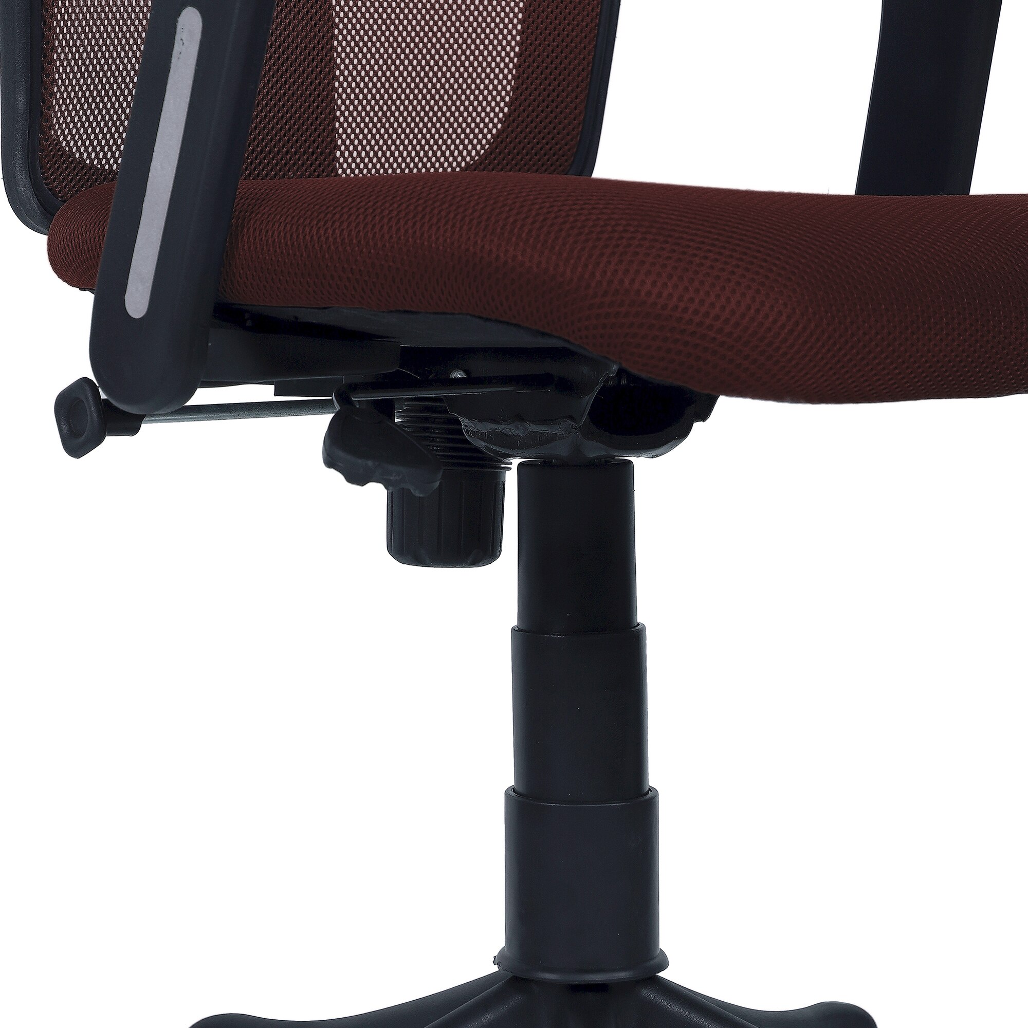 Eexcaeal Mid Back Ergonomic Chair in Brown Colour