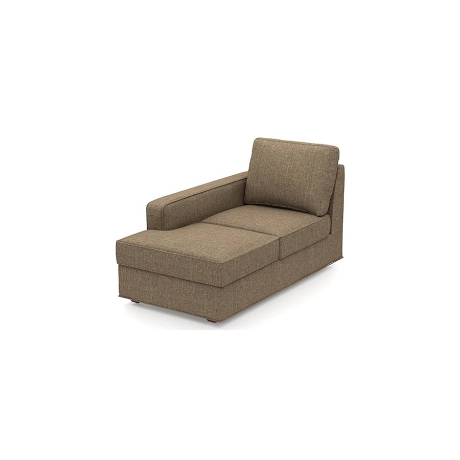 Apollo Compact Sofa (Colour : Dune, Cushion : Hard, Back Type : Regular, Seating Capacity : Left Aligned 2 Seater + Left Aligned Chaise)