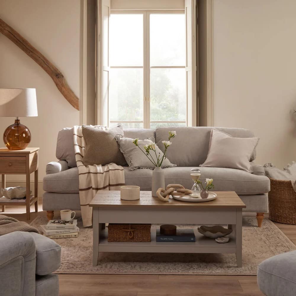Wynmist Coffee Table Desk Grey