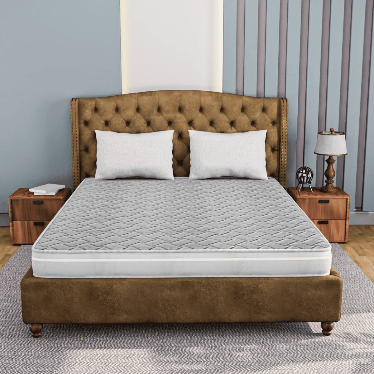 Drilled Air Cool Luxury Bond Latex King Mattress 84 X 72 8 Inches