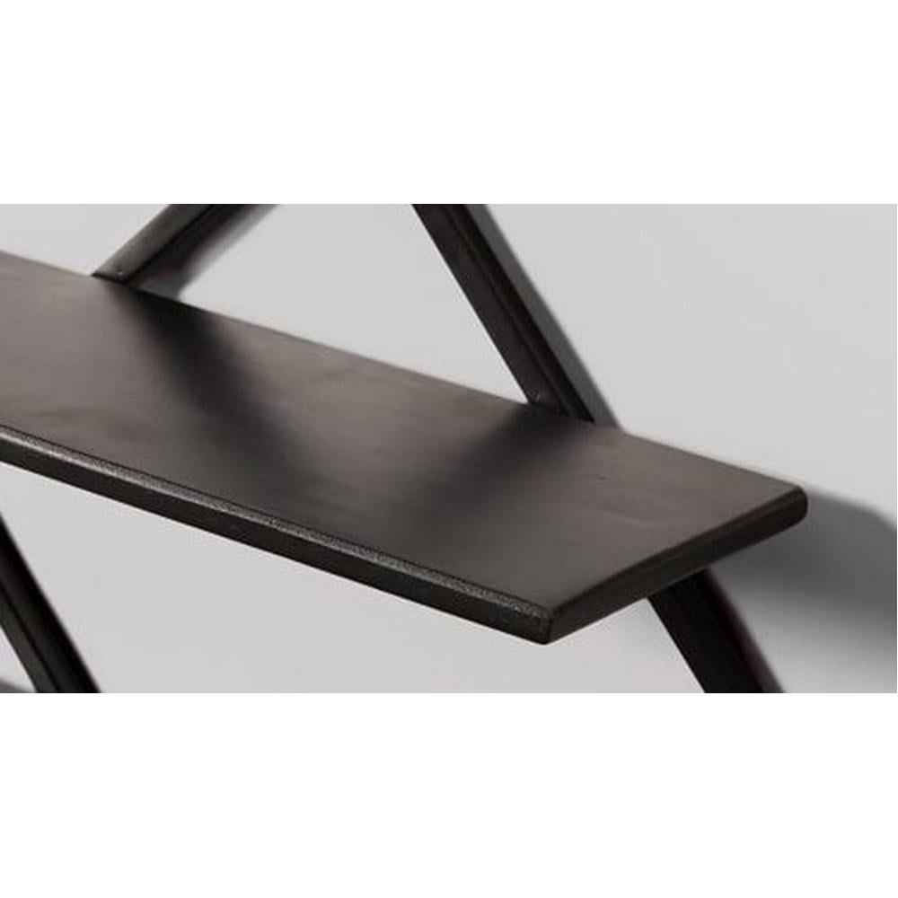 WOODENMOOD Rectangular Wall Rack