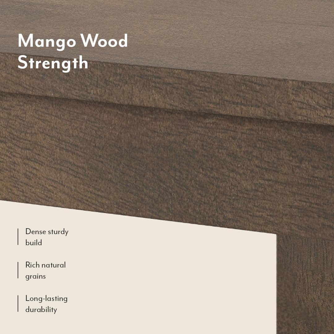 Atlas Solid Wood 6 Seater Dining Table with Atlas Dining chair Set