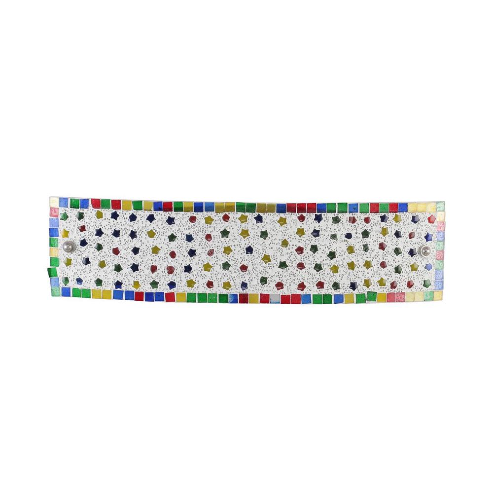 Clark Multicolour Glass Wall Light