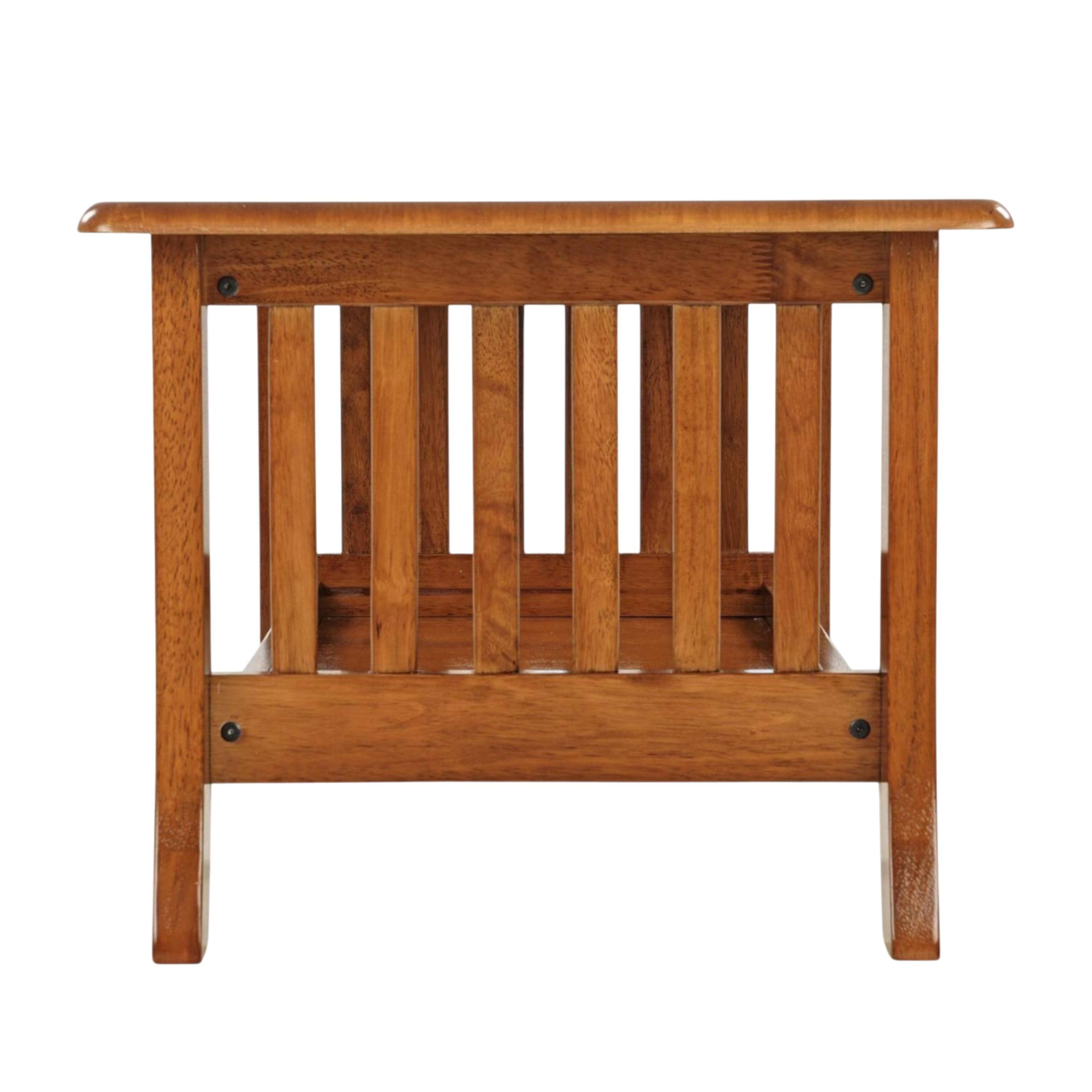 Blairs Sheesham Wood Accent Rectangle Coffee Table In Pine Finish