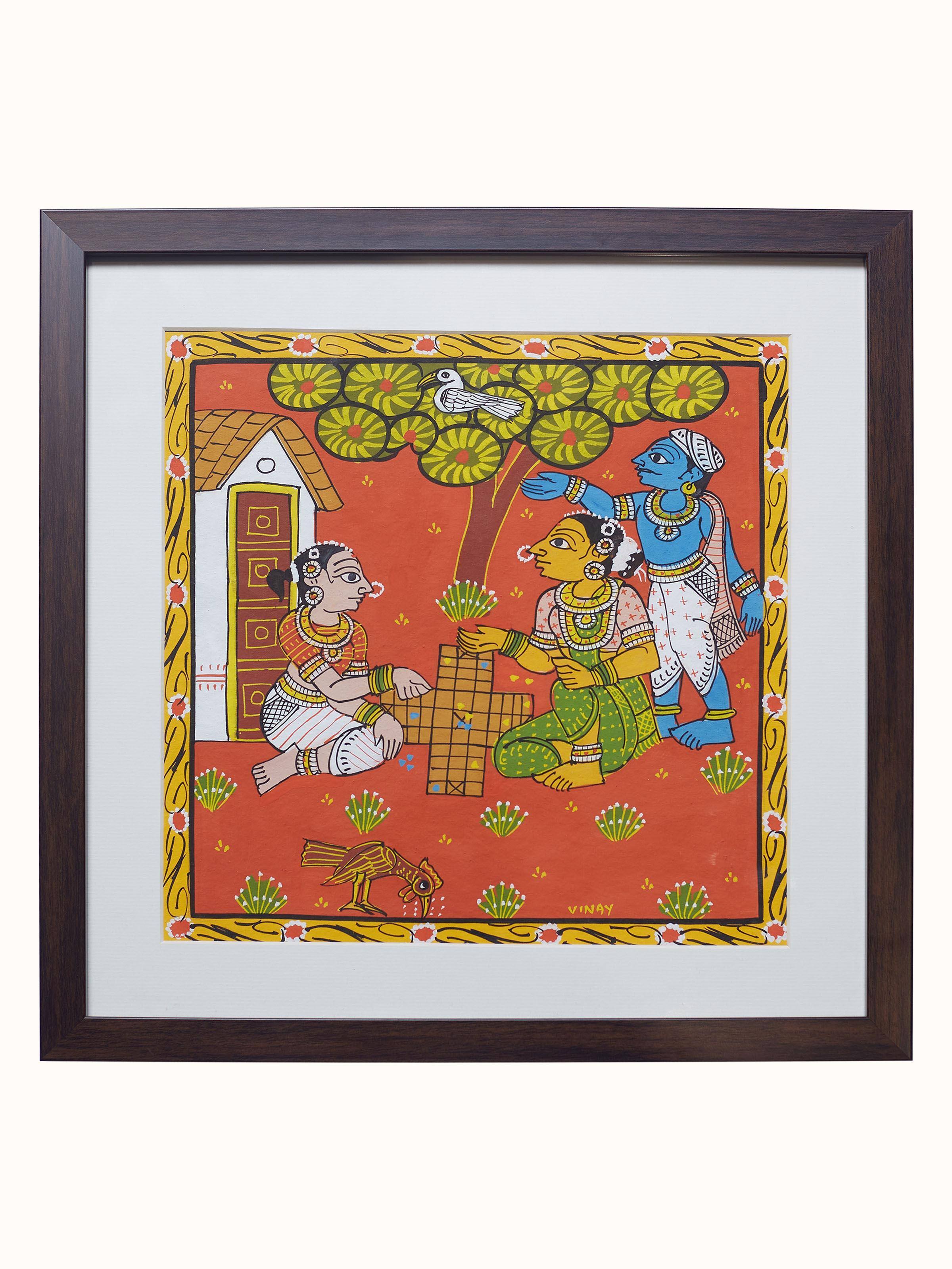 Jainoor Cheriyal Women Painting